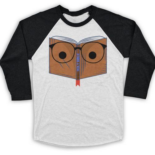 Seminary Grad Graduation Bible Theology Nerd Premium Baseball Raglan Shirt - Best Gift Smart