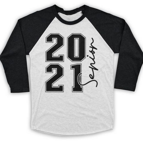 Senior Class Of 2021 Graduation High School College Baseball Raglan Shirt - Best Gift Smart