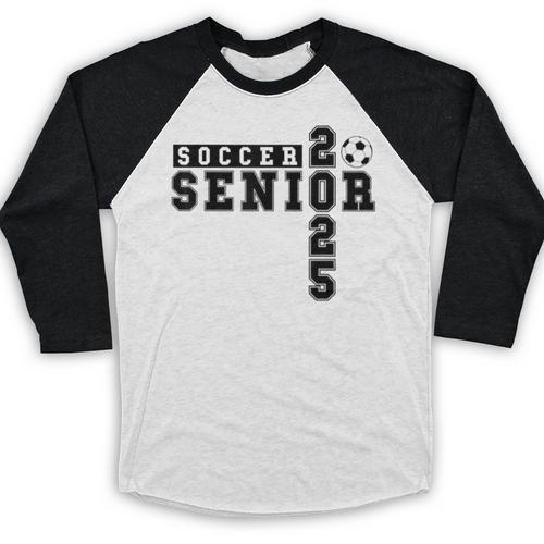 Soccer Senior Night Soccer Senior 2025 Graduation 26 Baseball Raglan Shirt - Best Gift Smart
