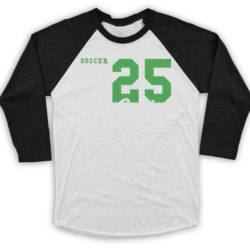 Soccer Senior Night Soccer Senior 2025 Graduation 44 Baseball Raglan Shirt - Best Gift Smart