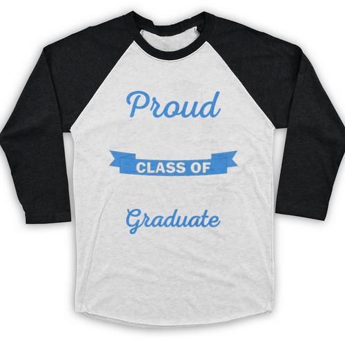 Super Proud Bff Of 2025 Graduate Senior Graduation Family Premium Baseball Raglan Shirt - Best Gift Smart