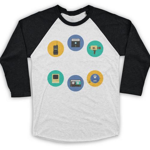 Throwback Thursday Never Forget Nostalgia 80's Retro Premium Tri-Blend T-Shirt Baseball Raglan Shirt - Figerry