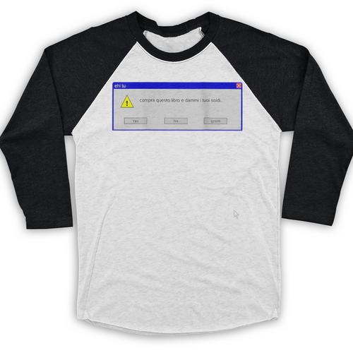 Windows Xp Error Baseball Raglan Shirt - Figerry