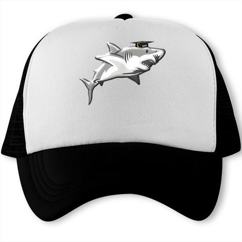 2019 Graduation Shark T Shirt High School College Grad Trucker Cap - Best Gift Smart