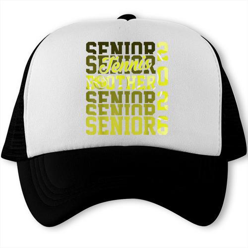 2026 Tennis Senior Brother Graduation Matching Family Trucker Cap - Best Gift Smart