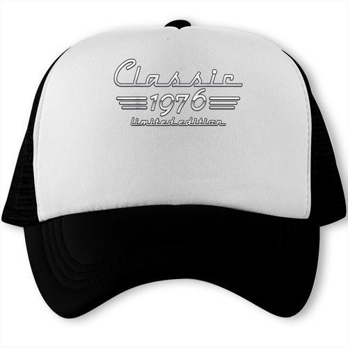50 Yr Old Classic 1976 Limited Edition Men Dad 50th Birthday Trucker Cap - Father's Day Fun