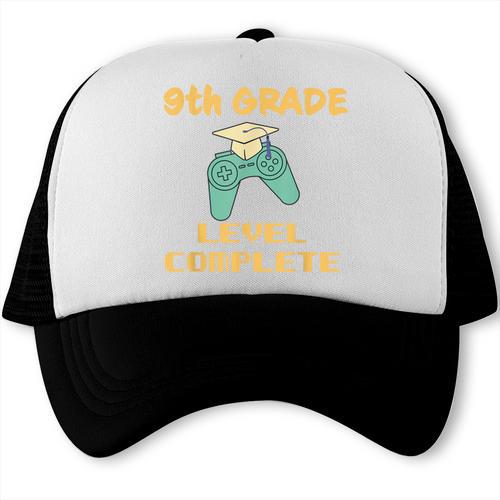 9th Grade Graduate Boys Girls Gamer Ninth Grade Graduation Trucker Cap - Best Gift Smart