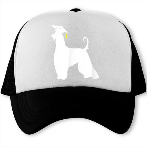Afghan Hound Graduation Dog Graduate Men Women Kids Trucker Cap - Best Gift Smart