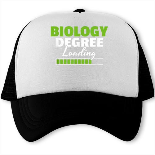 Biology Degree Loading Graduation Student Teacher Biologist Trucker Cap - Best Gift Smart