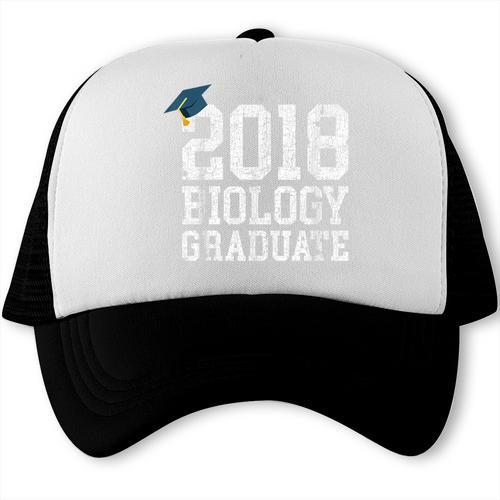 Biology Graduation Shirt 2018 Science Biology Graduate Trucker Cap - Best Gift Smart