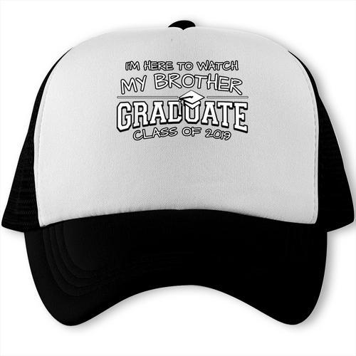 My Brother Graduation Shirts For Family 2019 Senior Class Trucker Cap - Best Gift Smart