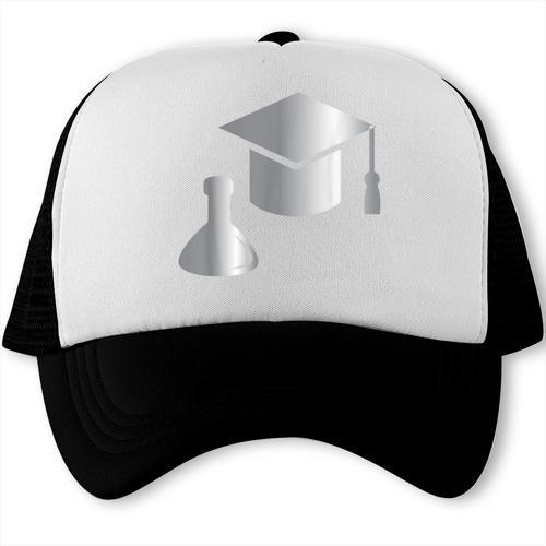 Chemistry Science Degree Graduation Trucker Cap - Best Gift Smart