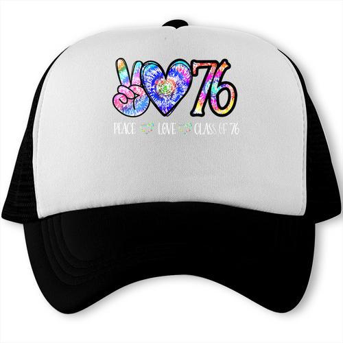 Class Of 1976 Shirt Tie Dye Senior Graduation 50th Reunion Trucker Cap - Best Gift Smart