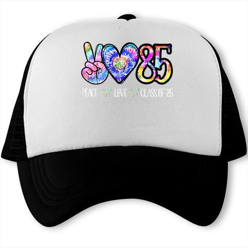 Class Of 1985 Shirt Tie Dye Senior Graduation Class Reunion Trucker Cap - Best Gift Smart