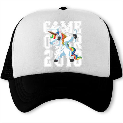 Class Of 2018 Graduation Dabbing Unicorn Shirt Trucker Cap - Best Gift Smart