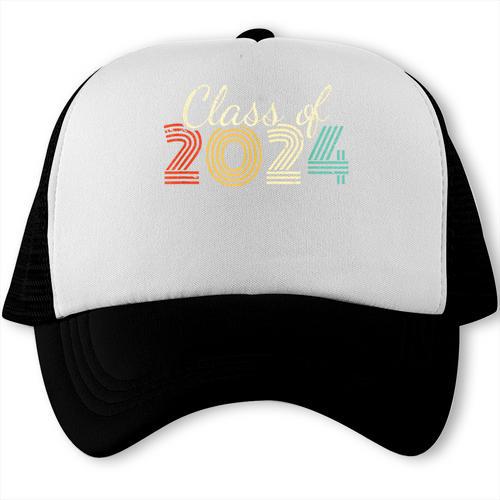 Class Of 2024 Senior Graduate 2024 Graduation Trucker Cap - Best Gift Smart