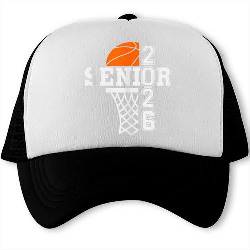 Class Of 2026 Basketball Senior 26 Player Team Graduation Trucker Cap - Best Gift Smart
