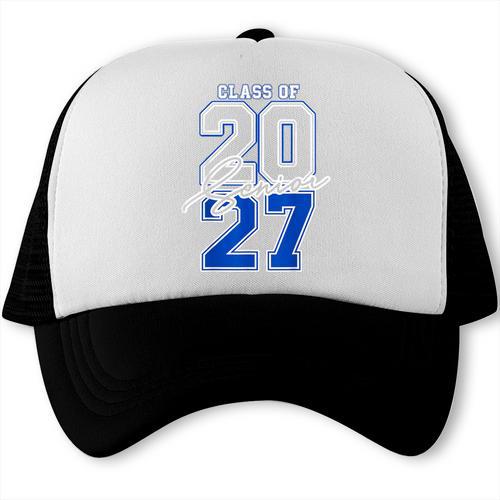 Class Of 2027 Senior 2027 Graduation Trucker Cap - Best Gift Smart