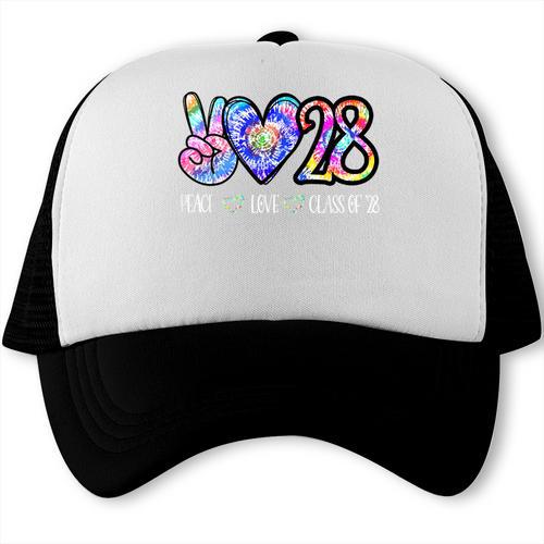Class Of 2028 Shirt Tie Dye Senior Graduation Class Reunion Trucker Cap - Best Gift Smart