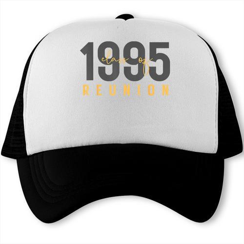 Classic Retro Vintage Class Of 1995 Reunion 30th Graduation Trucker Cap - Best Gift Smart
