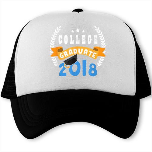 College Graduation Shirts Graduate Grad 2018 Trucker Cap - Best Gift Smart