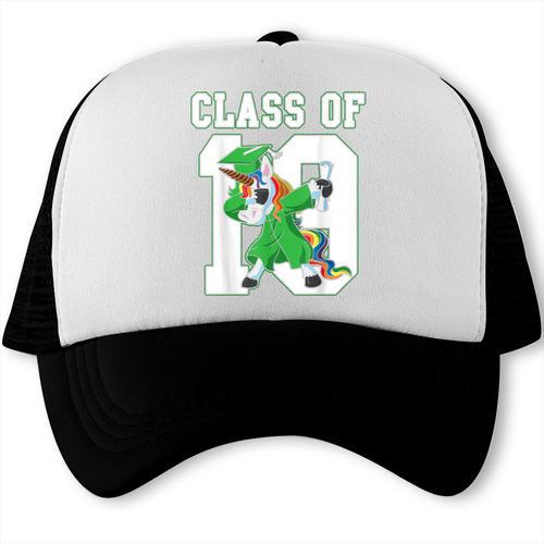 Dabbing Graduation Class Of 2019 Dabbing Unicorn Tee Trucker Cap - Best Gift Smart