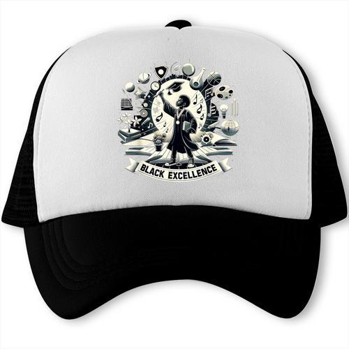 Excellence Graduation Black History Month Inspiring Trucker Cap - Best Gift Smart