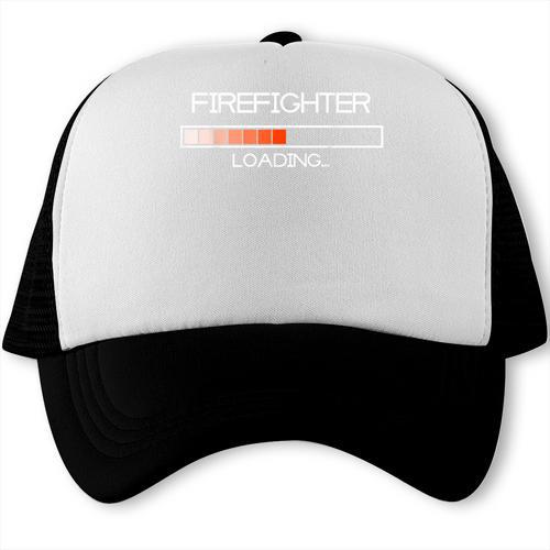 Firefighter Fire Resque Team By Bezra Future Firefighter Loading Fireguard Fireman Graduation Trucker Cap - Best Gift Smart