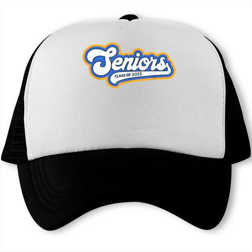 Funny Class Of 2022 Senior Graduate College Graduation Trucker Cap - Best Gift Smart