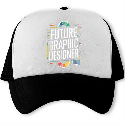 Future Graphic Er Graduation School Toddler Women Men Trucker Cap - Best Gift Smart