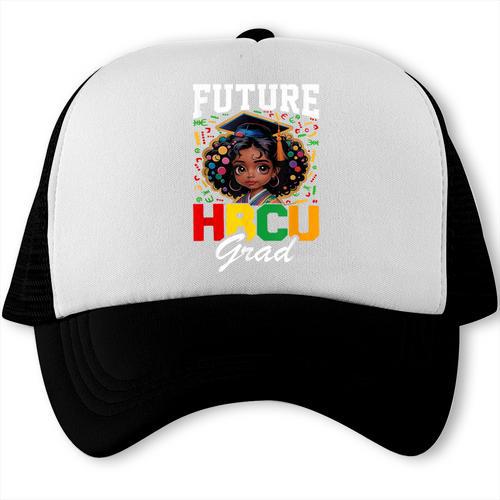 Future HBCU Grad Girl HBCU Toddler Kids Graduation Trucker Cap - Best Gift Smart
