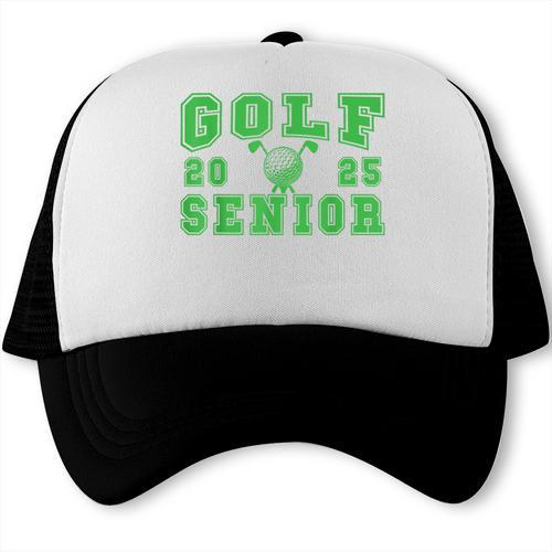 Golf Senior Night Golf Senior 2025 Graduation 32 Trucker Cap - Best Gift Smart