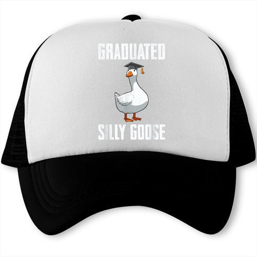 Graduated Silly Goose Student Graduation 2026 Grad Trucker Cap - Best Gift Smart