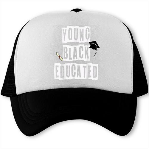 Graduation Young Educated For Men And Women Trucker Cap - Best Gift Smart
