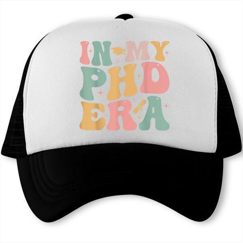 Groovy In My Phd Era Doctorate Graduation Trucker Cap - Best Gift Smart