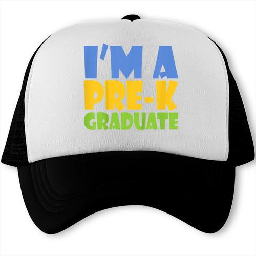 Kids Pre-K Graduate Shirt For Graduation 2018 Trucker Cap - Best Gift Smart