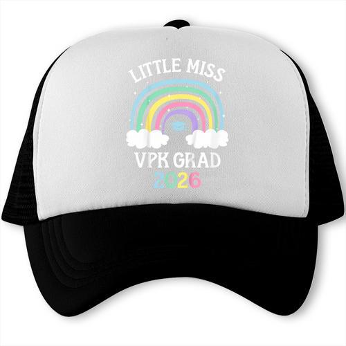 Kids VPK Graduation 2026 Rainbow VPK Grad Trucker Cap - Best Gift Smart