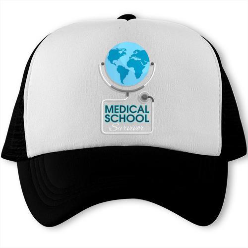 Medical School Survivor Med Graduation Trucker Cap - Best Gift Smart