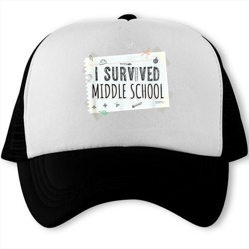 Middle School Graduation Shirts Graduate Grad Trucker Cap - Best Gift Smart