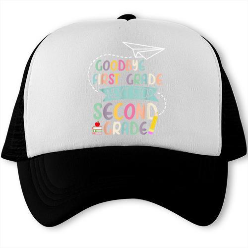 Next Stop 2nd Grade 1st First Grade Graduation Last Day Trucker Cap - Best Gift Smart