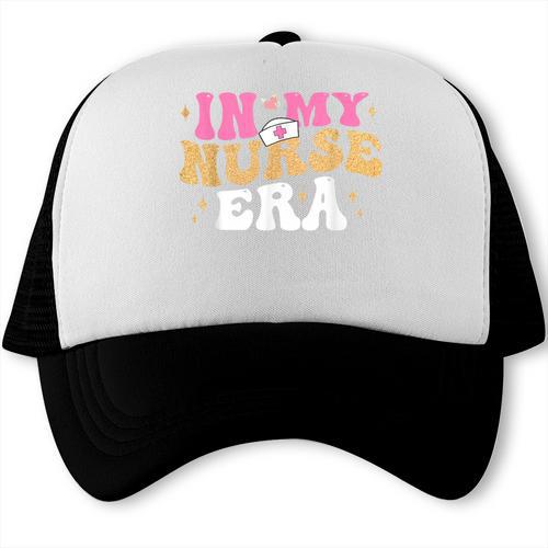 In My Nurse Era Nursing School Graduation Women Trucker Cap - Best Gift Smart