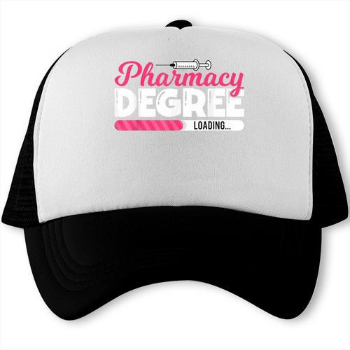 Pharmacy Degree Loading Future Pharmacist Graduation Trucker Cap - Best Gift Smart