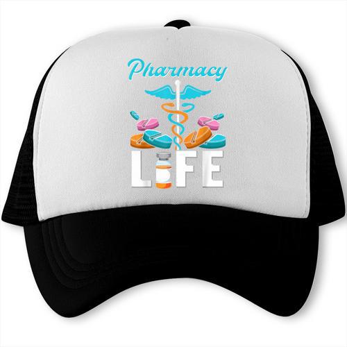 Pharmacy Life Pharmacist Chemist Student PharmD Graduation Trucker Cap - Best Gift Smart