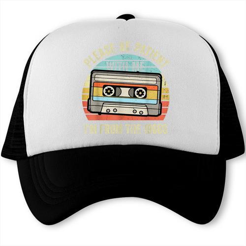 Please Be Patient With Me I'm From The 1900s Cassette Tape Trucker Cap - Figerry