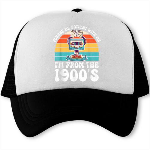 Please Be Patient With Me I'm From The 1900s Kawaii Trucker Cap - Figerry