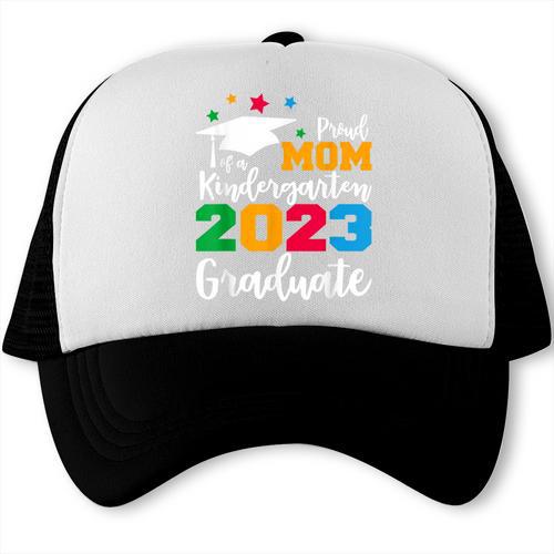 Proud Mom Of A 2023 Graduate Senior 2023 Graduation 23 Trucker Cap - Best Gift Smart