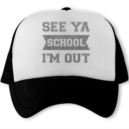 See Ya Elementary School Graduation Shirt Trucker Cap - Best Gift Smart