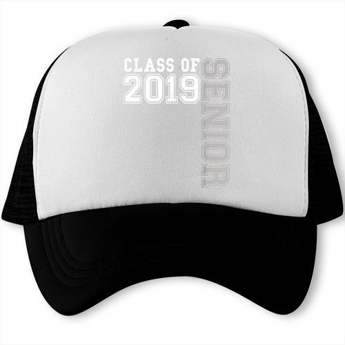 Senior Class Of 2019 19 Shirt High School Graduation Trucker Cap - Best Gift Smart