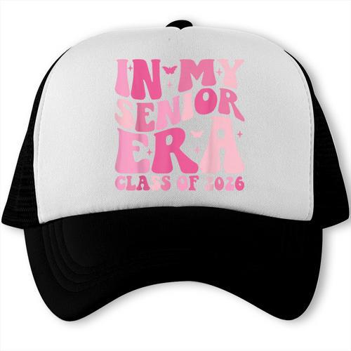 In My Senior Era Class Of 2026 Retro Senior 2026 Graduation Trucker Cap - Best Gift Smart