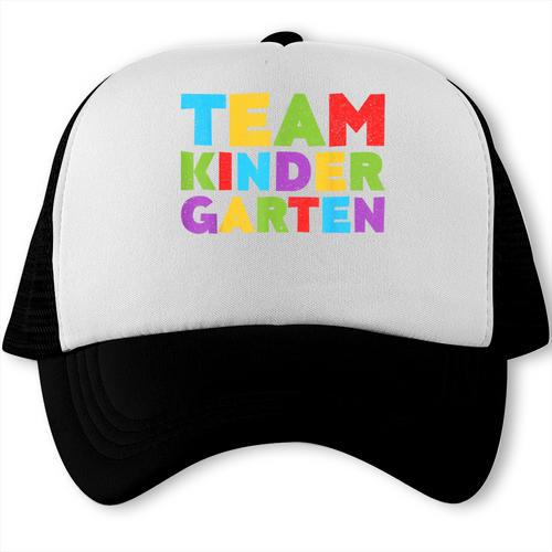 Team Kindergarten Shirt Teacher Back To School Graduation Men Women Girls Kids Trucker Cap - Best Gift Smart